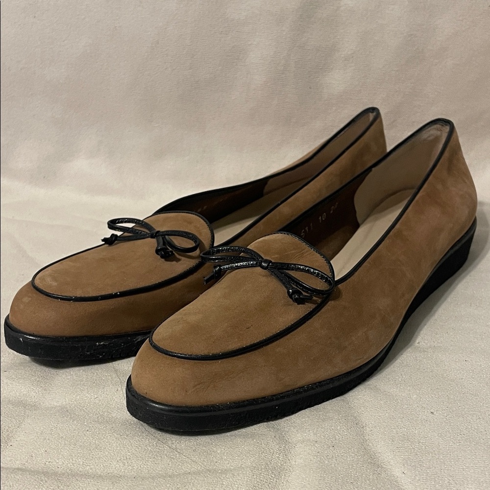 Salvatore Ferragamo Tan Loafers
